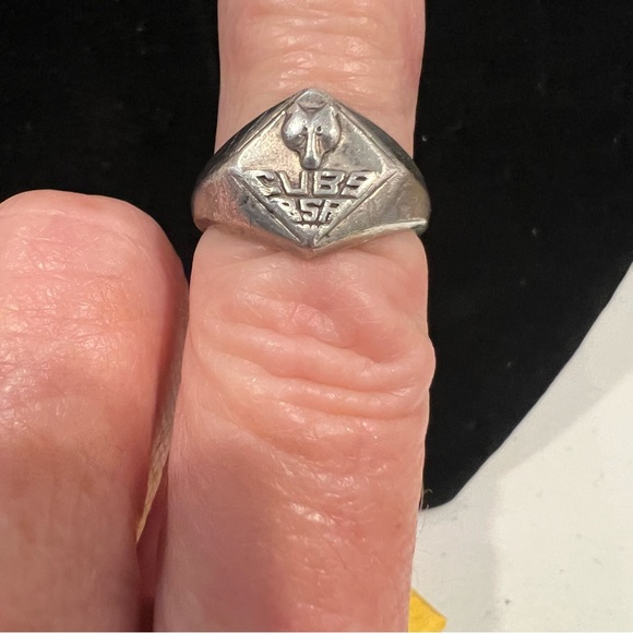 Vintage Cub Scouts BSA Sterling Silver Ring …Boy Scouts of America - Picture 1 of 8